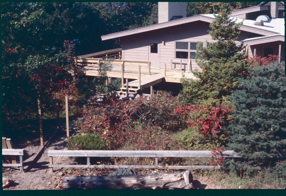 Dining Hall East deck added 1989 -1